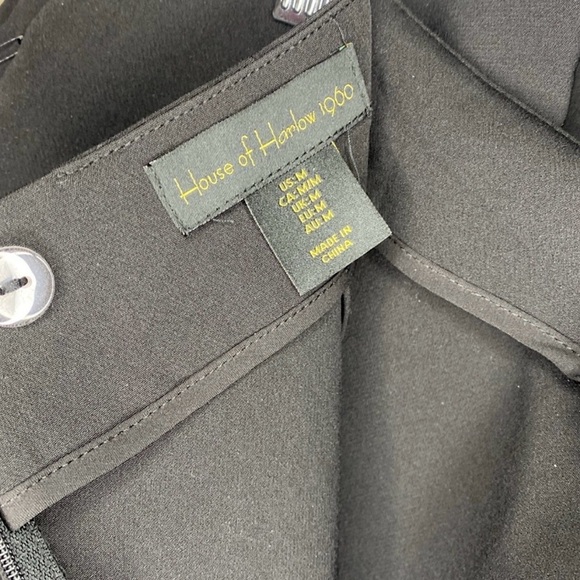 House of Harlow 1960 Black Skirt Set with Silver Accents - Picture 11 of 14